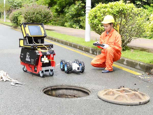 罗源管道机器人检测